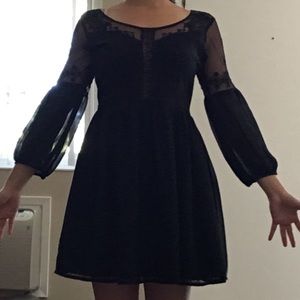 For love and lemons-inspired black dress